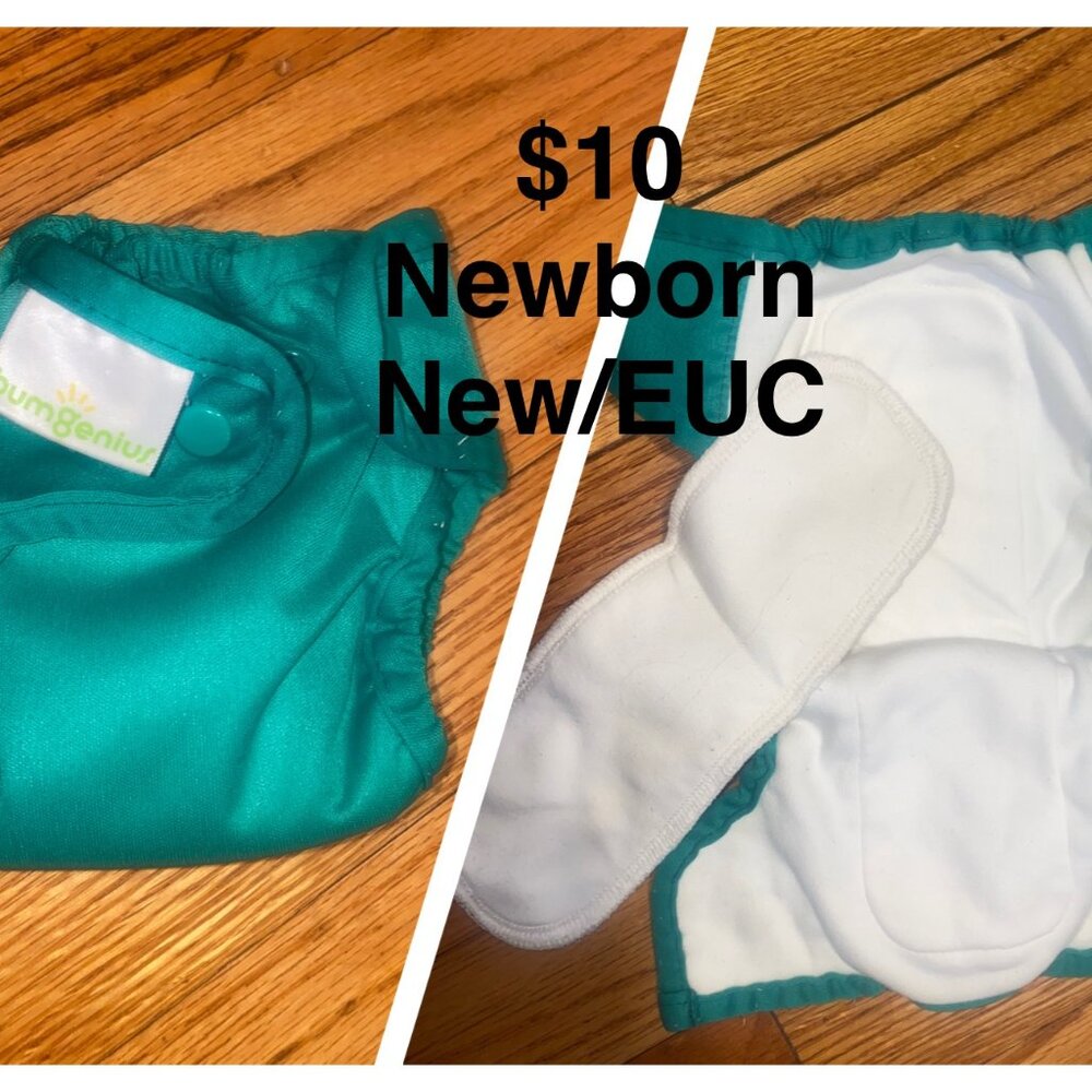BumGenius All in One Diaper - Newborn Size